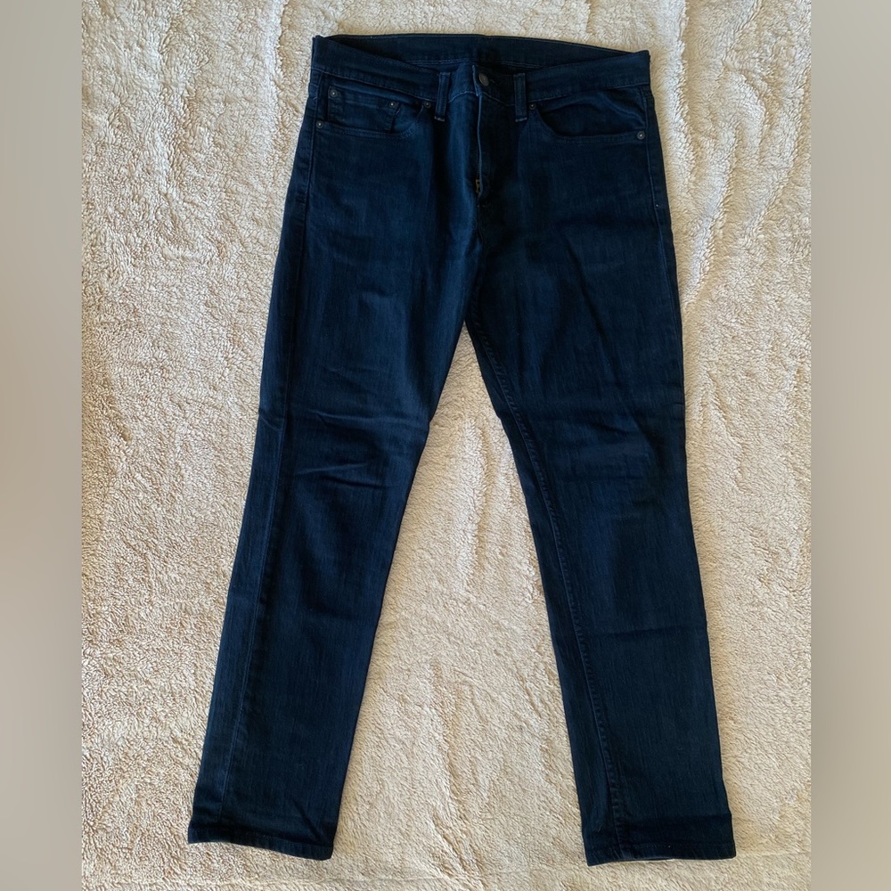 Men’s Black Levi’s 511 Slim Straight Red Tab 34x30